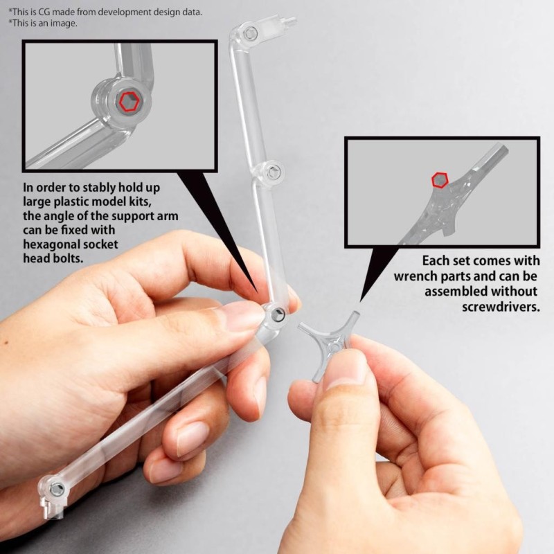 GUNDAM - Action Base 8 (Clear Color) - Model Kit 