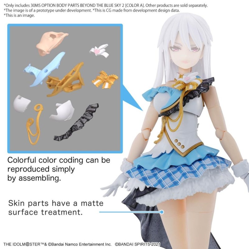 IDOLMASTER - 30MS Option body parts beyond the blue sky 2 - Model Kit 