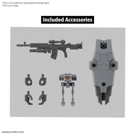 30MM - 1/144 eEXM-9 Baskyrotto (Gray) - Model Kit 