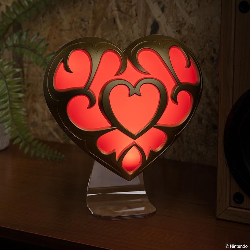 LA LEGENDE DE ZELDA - Coeur - Lampe 25cm 