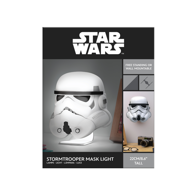 STAR WARS - Casque de Stormtrooper - Lampe 19cm 