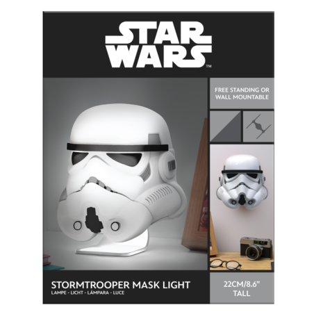 STAR WARS - Casque de Stormtrooper - Lampe 19cm 