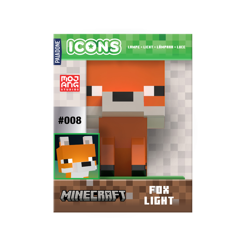 MINECRAFT - Renard - Icon Light 11cm 