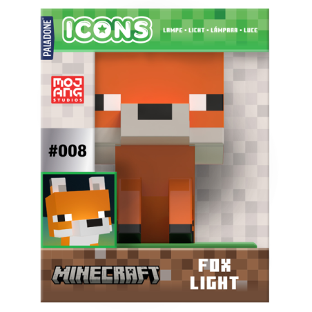MINECRAFT - Renard - Icon Light 11cm 