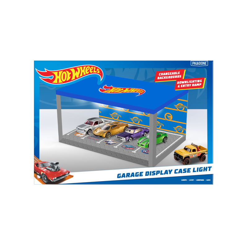 HOT WHEELS - Garage - Boite Display avec Lampe 