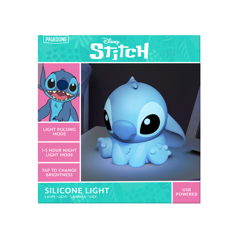 STITCH - Stitch - Lampe en Silicone Rechargeable 15cm 