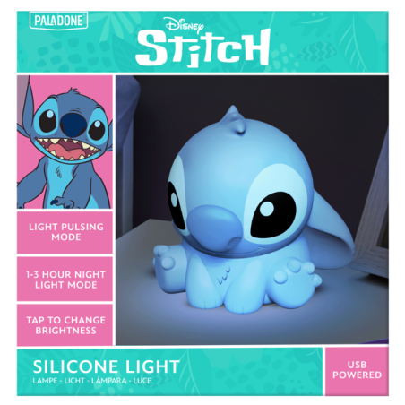 STITCH - Stitch - Lampe en Silicone Rechargeable 15cm 