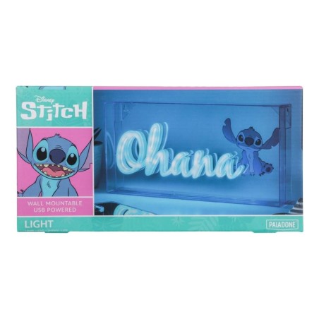 STITCH - Ohana - Lampe Led Neon 15.5x30.5cm 