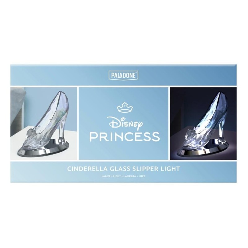 DISNEY - Cendrillon Pantoufle de Verre - Lampe 3D 19cm 