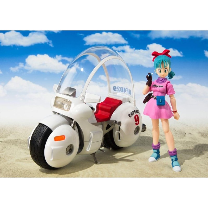DRAGON BALL - Bulma Motorcycle - S.H. Figuarts 17cm 