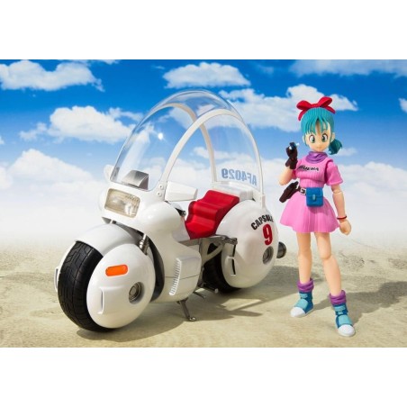 DRAGON BALL - Bulma Motorcycle - S.H. Figuarts 17cm 