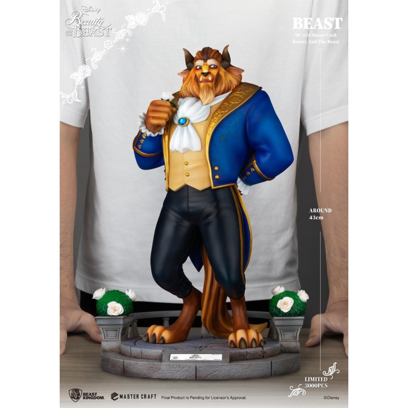 DISNEY - Beauty & The Beast - Beast - Statuette Master Craft 43cm 