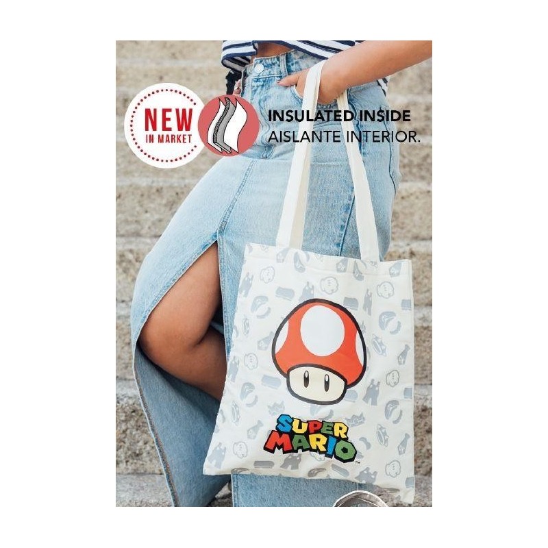 SUPER MARIO - Tote Bag Isotherme '39x37cm' 