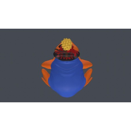 NARUTO & GAMAKISHI - Figurine Lumineuse - 20 cm 