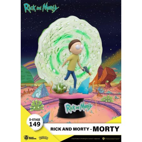 RICK & MORTY - Morty - Diorama D-Stage 14cm 