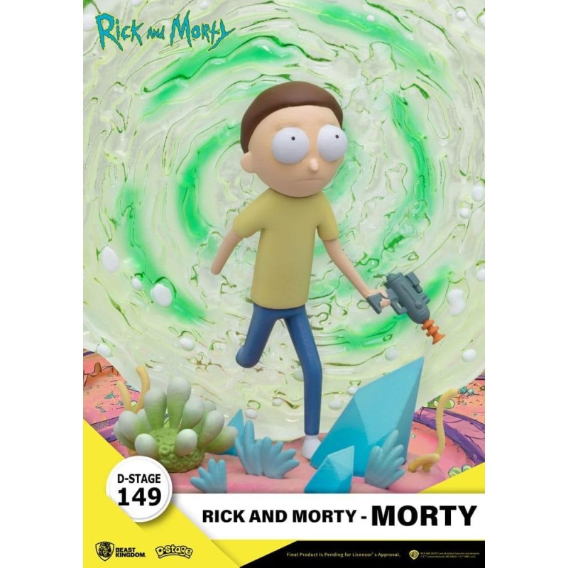 RICK & MORTY - Morty - Diorama D-Stage 14cm 