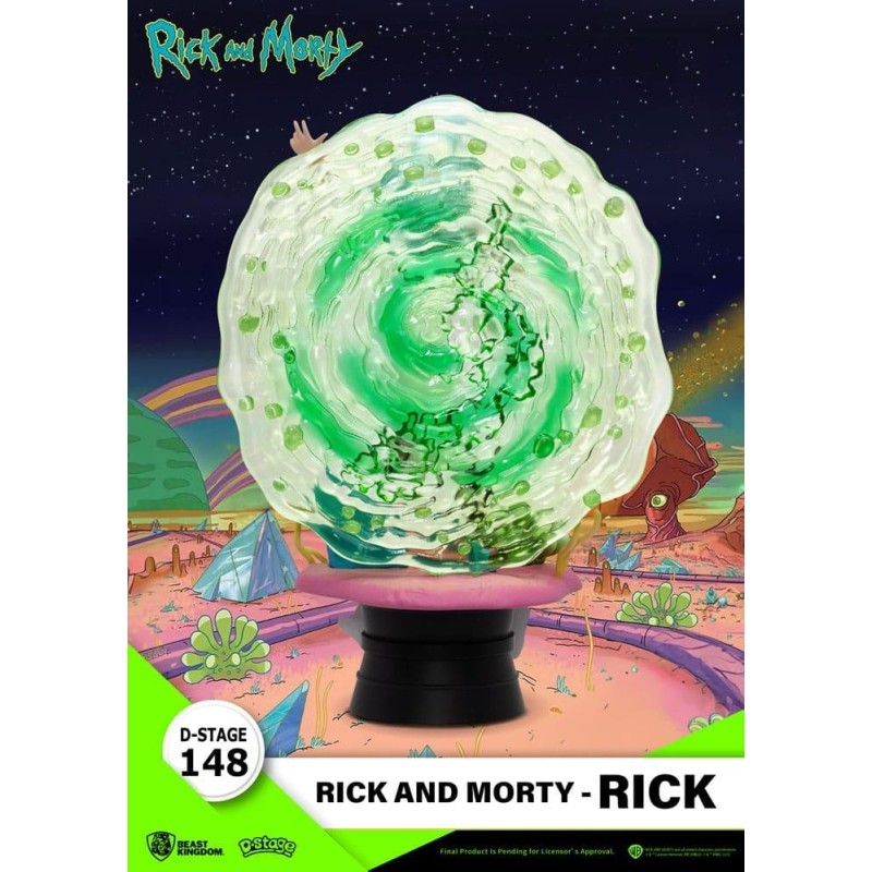RICK & MORTY - Rick - Diorama D-Stage 14cm 