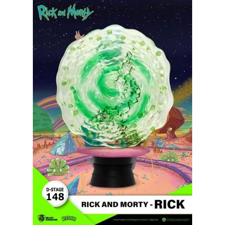 RICK & MORTY - Rick - Diorama D-Stage 14cm 