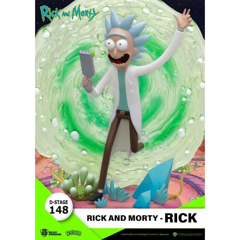 RICK & MORTY - Rick - Diorama D-Stage 14cm 