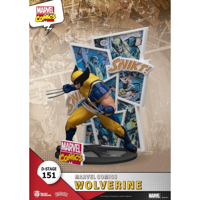 MARVEL - Wolverine - Diorama D-Stage 16cm 