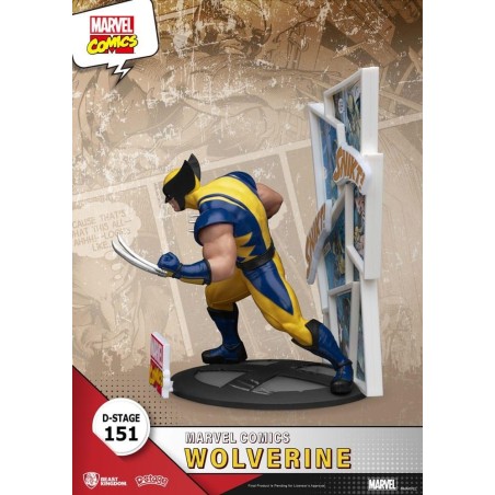 MARVEL - Wolverine - Diorama D-Stage 16cm 