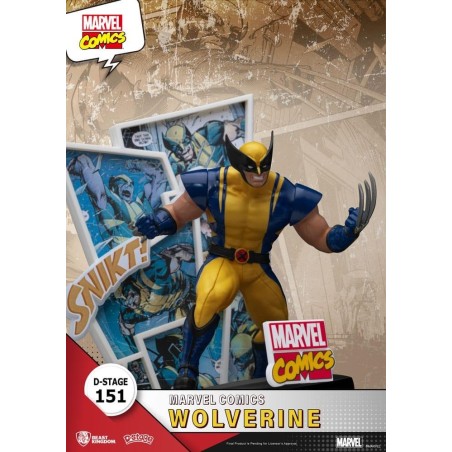 MARVEL - Wolverine - Diorama D-Stage 16cm 