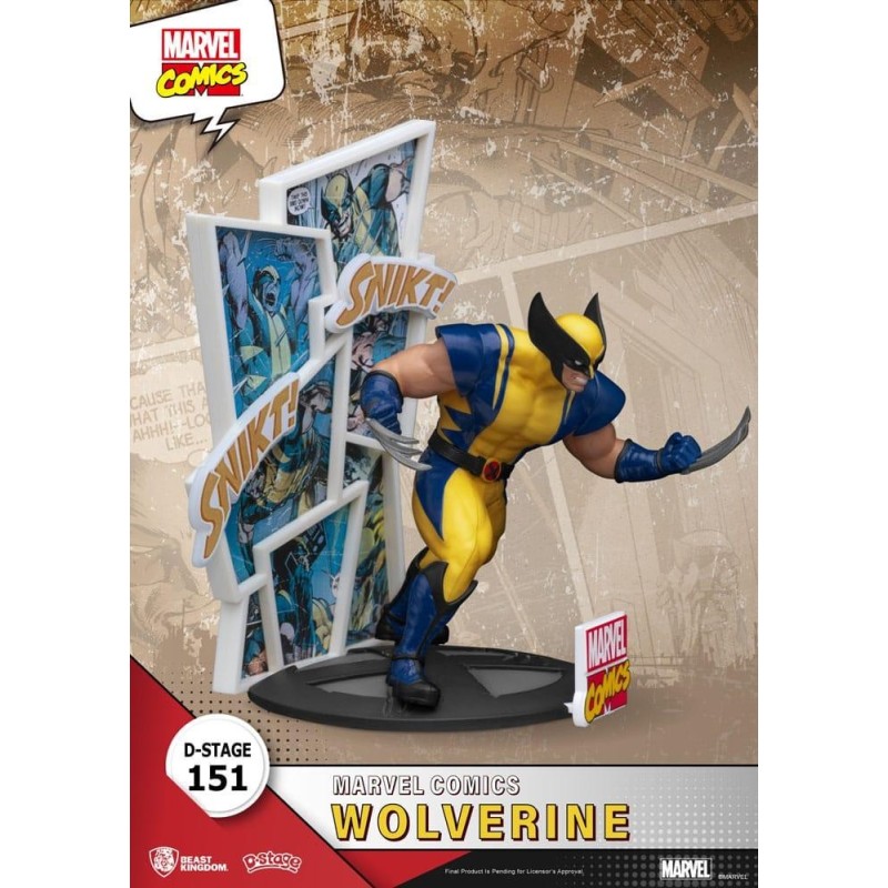 MARVEL - Wolverine - Diorama D-Stage 16cm 