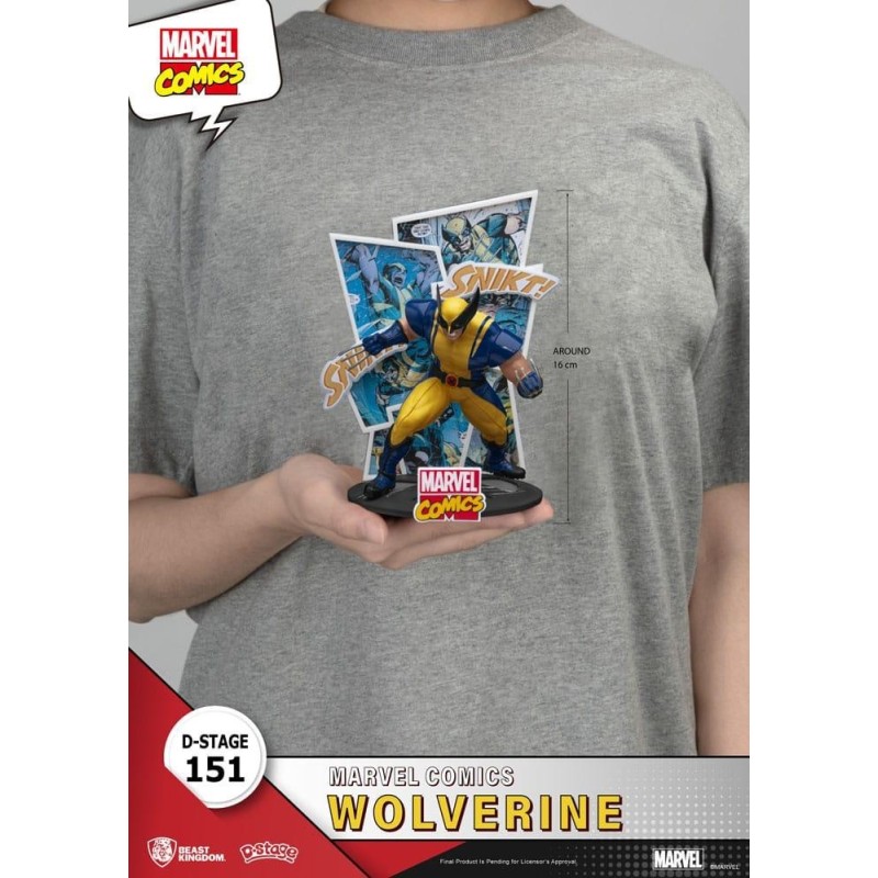 MARVEL - Wolverine - Diorama D-Stage 16cm 