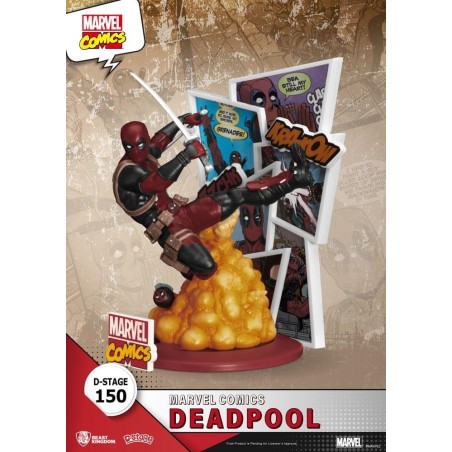 MARVEL - Deadpool - Diorama D-Stage 16cm 