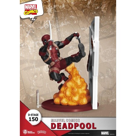 MARVEL - Deadpool - Diorama D-Stage 16cm 