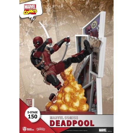 MARVEL - Deadpool - Diorama D-Stage 16cm 