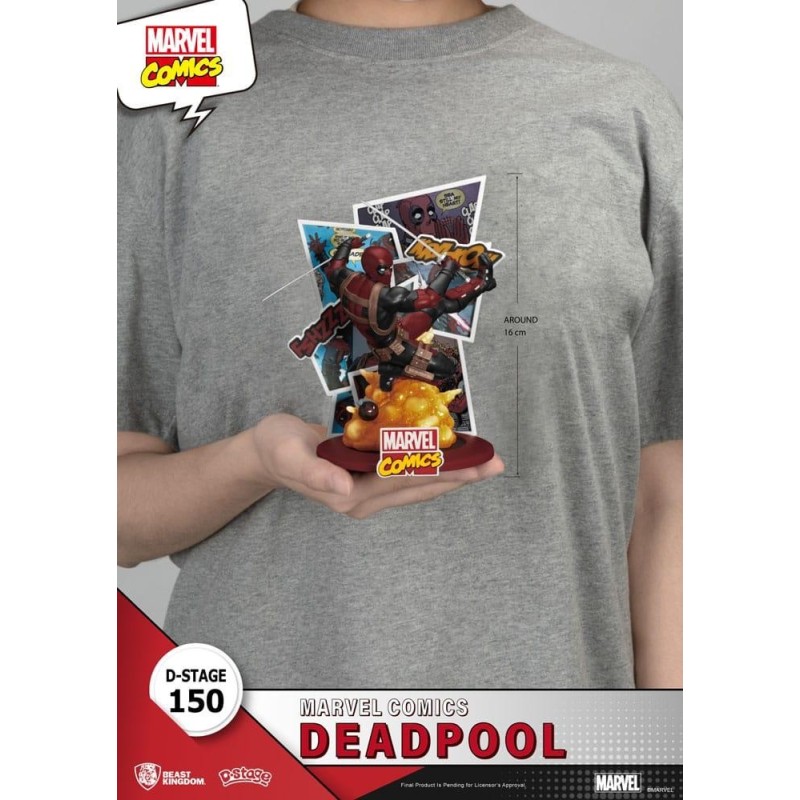 MARVEL - Deadpool - Diorama D-Stage 16cm 