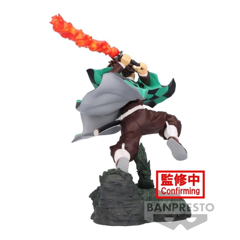 DEMON SLAYER - Tanjiro Kamado - Figurine Combination Battle 1/2 9cm 