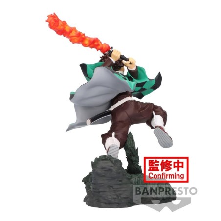 DEMON SLAYER - Tanjiro Kamado - Figurine Combination Battle 1/2 9cm 