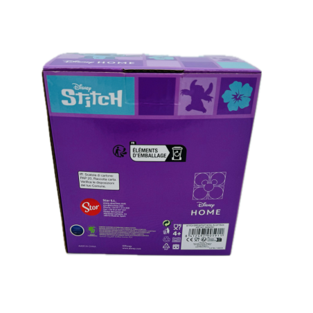STITCH - Purple Flower - Bol Céramique en Gift Box - 600ml 