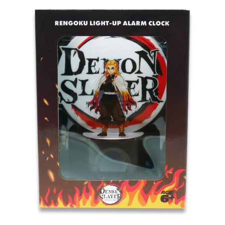 DEMON SLAYER - Rengoku - Réveil Lumineux LED - 20 cm 