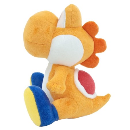 SUPER MARIO - Yoshi Orange - Peluche 20cm 