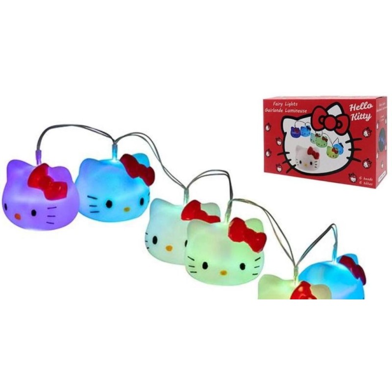HELLO KITTY - Guirlande LED - 160cm 
