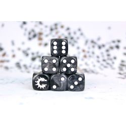 Conquest Logo on Black Dice 2