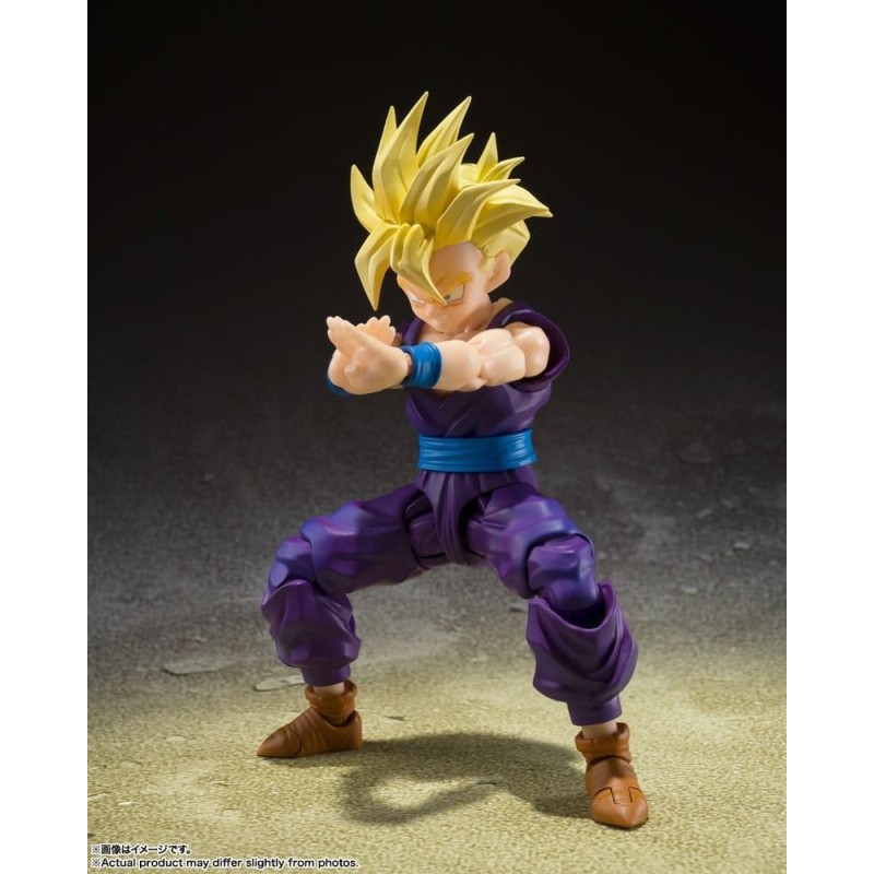 DRAGON BALL Z - Super Saiyan Son Gohan - Figurine S.H. Figuarts 11cm 
