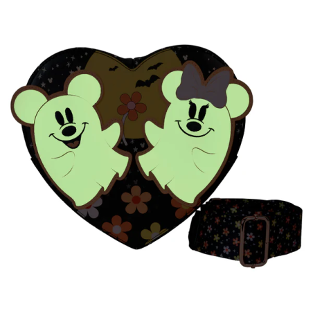 DISNEY - Mickey et amis "Halloween" - Sac bandoulière Loungefly 