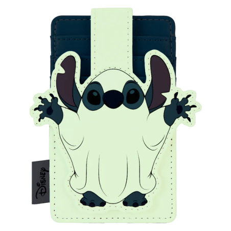 DISNEY - Stitch "Fantome" - Porte-carte Loungefly 