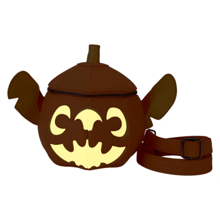 DISNEY - Stitch "Figural Pumpkin" - Sac bandoulière Loungefly 