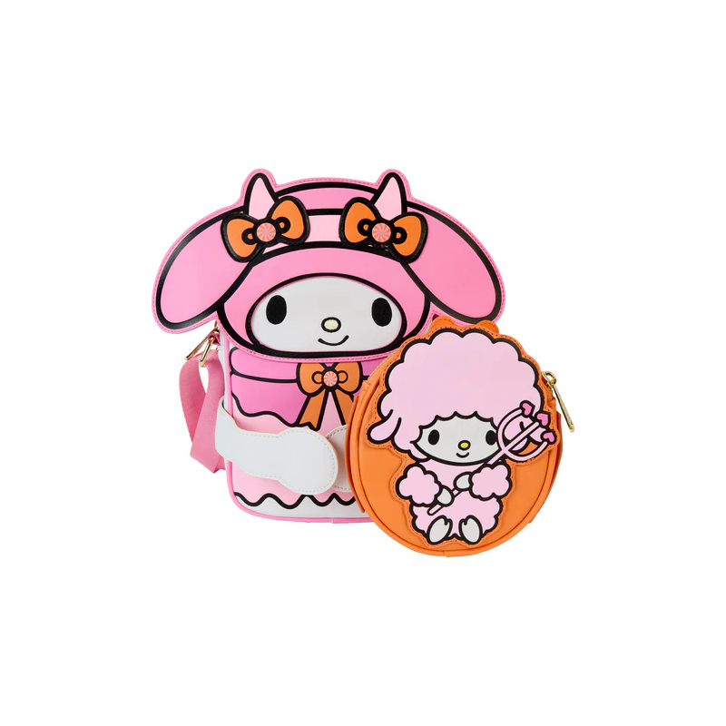 SANRIO - My Melody "Devil" - Sac Crossbuddies Loungefly 