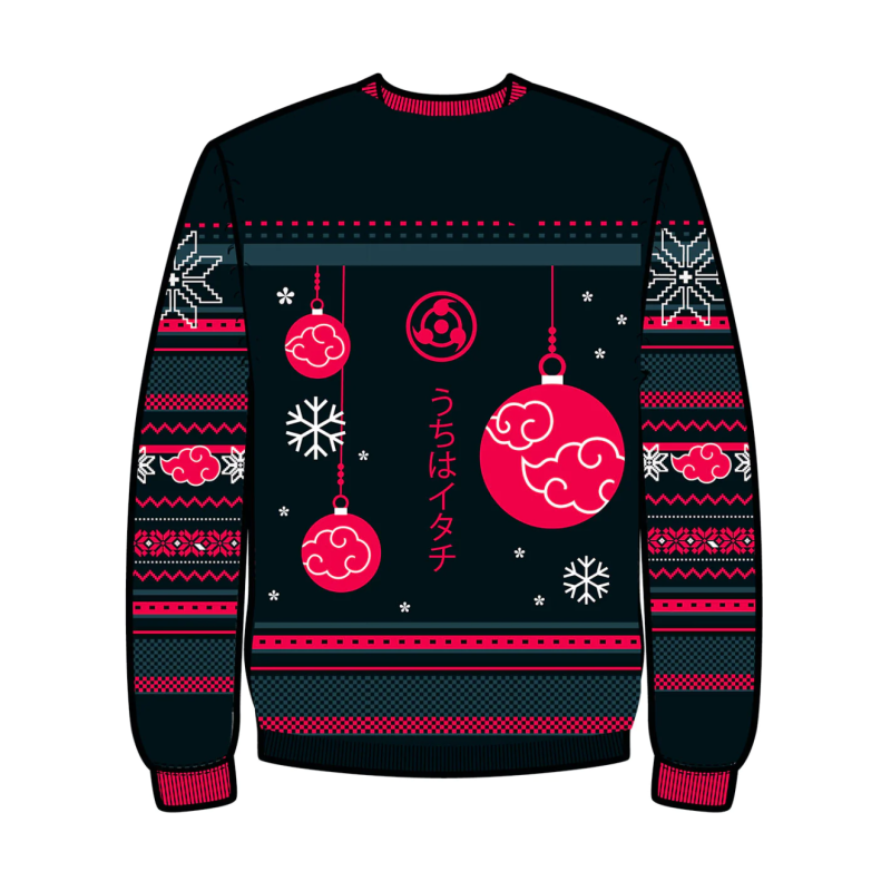 NARUTO - Itachi - Pull de Noël Homme (XS) 