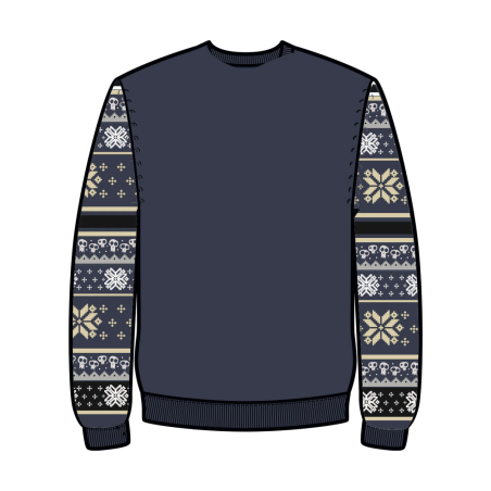 L'ETRANGE NOEL DE MONSIEUR JACK - Jack - Pull de Noël Homme (XXL) 