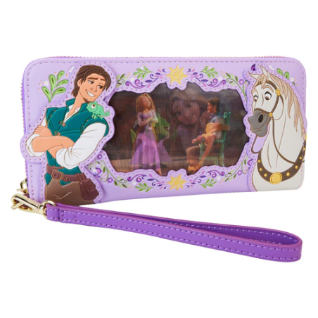 DISNEY PRINCESSE - Raiponce - Portefeuille Poignet LoungeFly 
