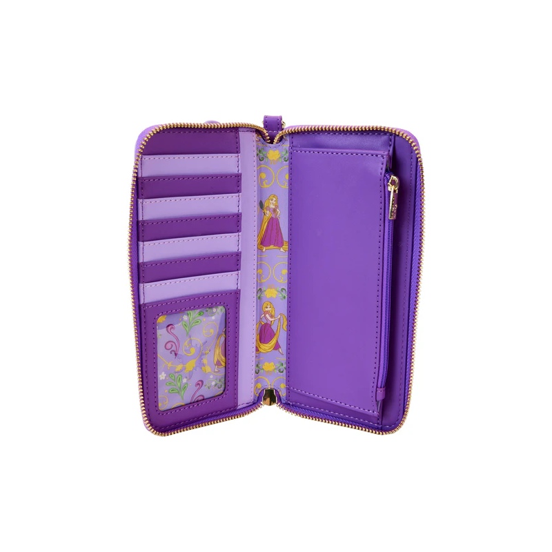 DISNEY PRINCESSE - Raiponce - Portefeuille Poignet LoungeFly 