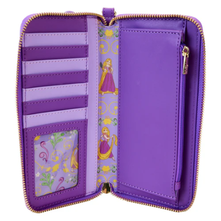 DISNEY PRINCESSE - Raiponce - Portefeuille Poignet LoungeFly 