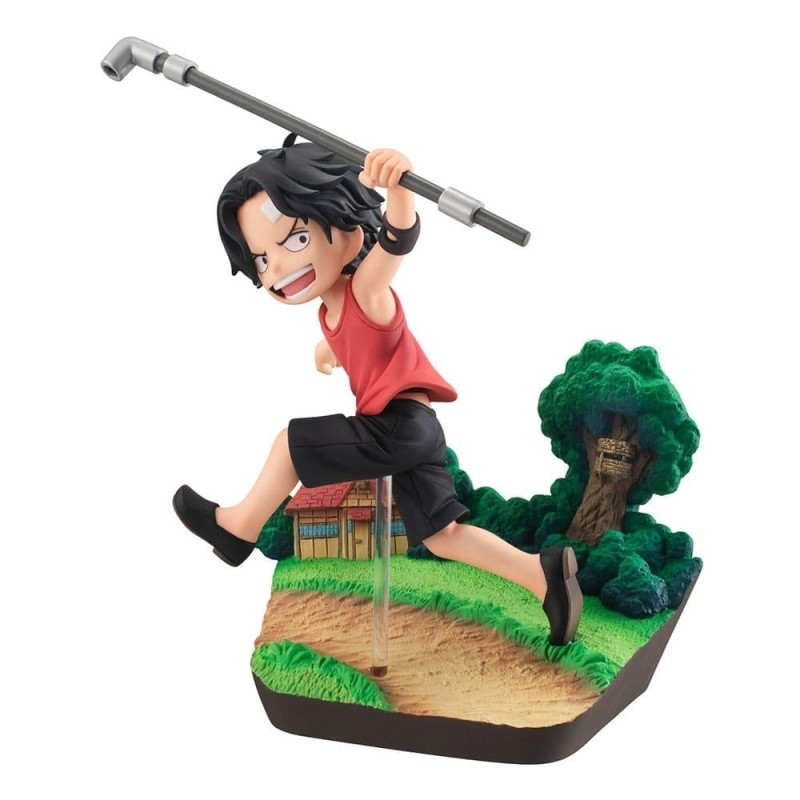 ONE PIECE - Portgas D. Ace "Run Run Run" - Statuette G.E.M. 13cm 
